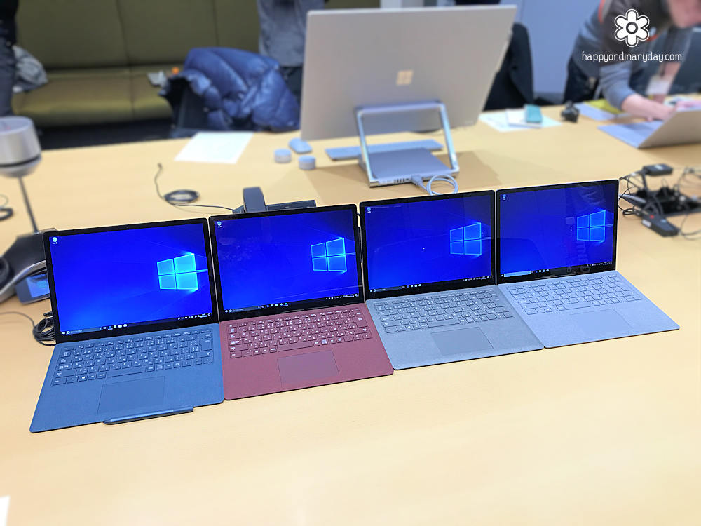 Surface Laptopのカラーバリエーション